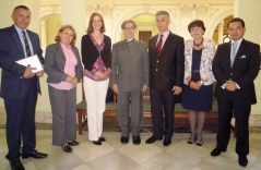 10 September 2014 The members of the Parliamentary Friendship Group with Lebanon in meeting with the Lebanese Ambassador to Serbia